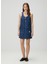 Dominic Mavi Mini Denim Elbise 1
