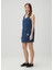 Dominic Mavi Mini Denim Elbise 3