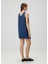 Dominic Mavi Mini Denim Elbise 4