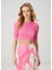 Pembe Crop Basic Kazak 4