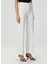 Alina Beyaz Flare Jean Pantolon 3