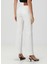Alina Beyaz Flare Jean Pantolon 4