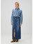 Mavi Midi Denim Elbise 1