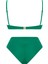Solana Econyl Pinup Yeşil Yüksek Belli Kadın Bikini Takımı 5