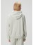 Harvey Gri Kapüşonlu Logolu Sweatshirt 4