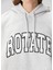 Açık Gri Kapüşonlu Logolu Sweatshirt 5