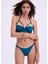 Amazon Bandeau Petrol Mavisi Kadın Bikini Takımı 3