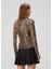 Leopar Desenli Uzun Kollu T-Shirt 4