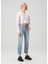 Açık Pembe Crop Sweatshirt 2