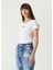 Beyaz Logolu T-Shirt 1
