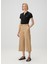 Brienda Camel Crop Pantolon 1