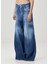 Traveller Mavi Wide Leg Jean Pantolon 3