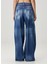 Traveller Mavi Wide Leg Jean Pantolon 4