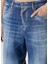 Traveller Mavi Wide Leg Jean Pantolon 5