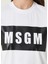 Beyaz Logo Baskılı T-Shirt 4