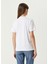 Beyaz Logo Baskılı T-Shirt 5