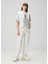 Loose Fit Beyaz Jean Pantolon 1