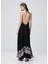 Siyah Maxi Elbise 5