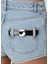 x Disney Crown Mavi Denim Şort 5