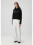 Siyah Logo Baskılı Sweatshirt 2