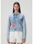 Classic Trucker Mavi Denim Ceket 3