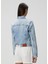 Classic Trucker Mavi Denim Ceket 4