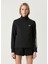 Siyah Fermuarlı Sweatshirt 3