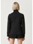 Siyah Fermuarlı Sweatshirt 5