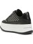 Hayes Siyah Kadın Deri Sneaker 3