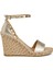 Rockstud Gold Kadın Deri Espadril 1
