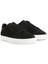 Clean 90 Siyah Kadın Süet Sneaker 2