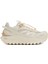 Ekru Kadın Deri Sneaker 1
