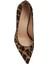 Essential Leopar Desenli Deri Stiletto 4