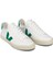 Campo Chromefree Beyaz Yeşil Kadın Deri Sneaker 2