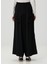 Siyah Twill Wide Pantolon 4