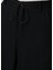 Siyah Twill Wide Pantolon 5