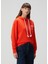 Kırmızı Kapüşonlu Sweatshirt 3