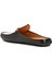Gommino Siyah Logo Detaylı Kadın Deri Loafer 3