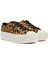 Palma Maxi Leopar Desenli Kadın Deri Sneaker 2