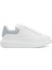 Oversize Mavi Beyaz Kadın Deri Sneaker 1