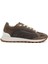 Kahverengi Kadın Deri Sneaker 1