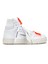 Turuncu Beyaz Kadın Deri Sneaker 1