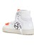 Turuncu Beyaz Kadın Deri Sneaker 3