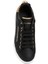 Siyah Logolu Kadın Deri Sneaker 4