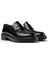 Dean Siyah Deri Kadın Loafer K201790-001 2