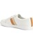 Bej Beyaz Kadın Deri Sneaker 3
