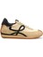 Flow Runner Gold Kadın Deri Sneaker 1