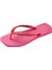 Slim Square Boho Pembe Kadın Plaj Terliği 5