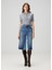 Mavi Wide Leg Denim Bermuda 1
