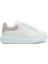 Oversize Beyaz Kadın Deri Sneaker 1